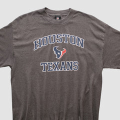 Fanatics Houston Texans NFL 2010s T-shirt Dark Heather Gray Vintage