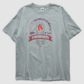Boston Red Sox Anvil 2007 T-shirt - Heather Gray - Vintage - Fanatics on Sale