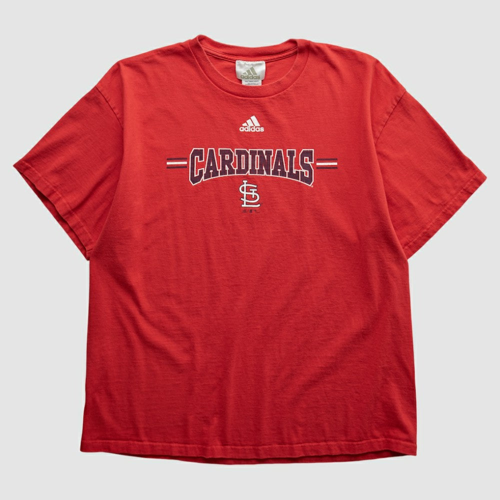 St. Louis Cardinals Adidas 2000s T-shirt - Red - Vintage - Fanatics Online
