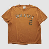 Colorado Rockies Lee Apparel 2000s T-shirt - Orange - Vintage - Fanatics Online