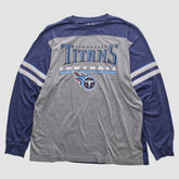 Fanatics Tennessee Titans 2010s Long Sleeve T-shirt Navy Vintage