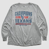 Fanatics Houston Texans Team Edition Apparel 2012 Long Sleeve T-shirt Heather Gray Vintage