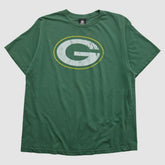 Fanatics Green Bay Packers NFL 2010s T-shirt Green Vintage