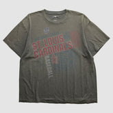 St. Louis Cardinals Genuine Merchandise 2010s T-shirt - Gray - 2XVintage - Fanatics on Sale