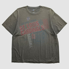 St. Louis Cardinals Genuine Merchandise 2010s T-shirt - Gray - 2XVintage - Fanatics on Sale