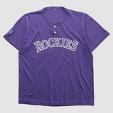 Colorado Rockies Russell 1996 T-shirt - Purple - Vintage - Fanatics Sale