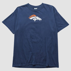 Fanatics Denver Broncos Gildan 2010s T-shirt Navy Vintage