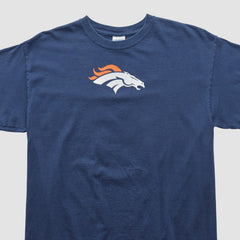 Fanatics Denver Broncos Gildan 2010s T-shirt Navy Vintage