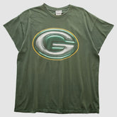 Fanatics Green Bay Packers Reebok 2000s T-shirt Green Vintage