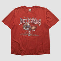 Fanatics Tampa Bay Buccaneers NFL 2000s T-shirt Red Vintage