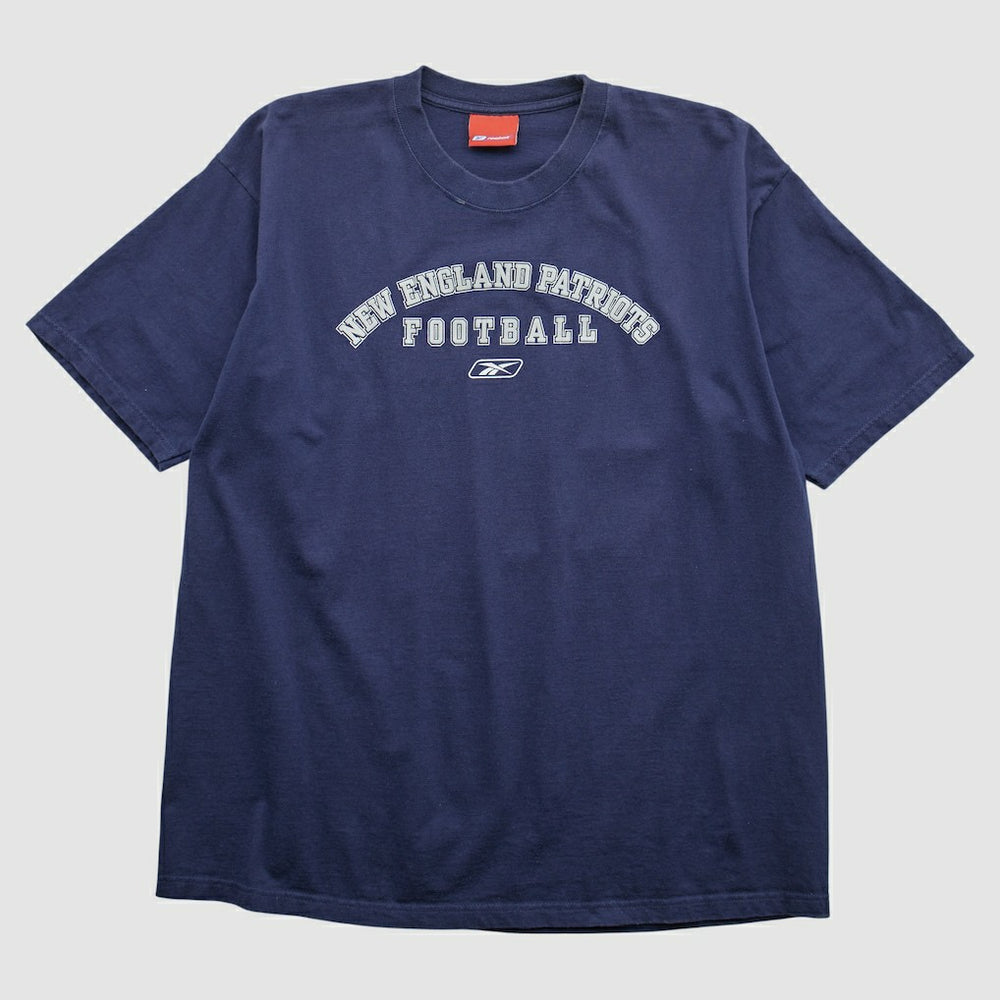 Fanatics New England Patriots Reebok 2000s T-shirt Navy Vintage