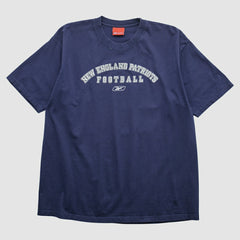 Fanatics New England Patriots Reebok 2000s T-shirt Navy Vintage