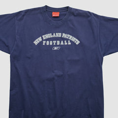 Fanatics New England Patriots Reebok 2000s T-shirt Navy Vintage