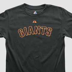 San Francisco Giants Majestic 2009 T-shirt - Black - XVintage - Fanatics Discount