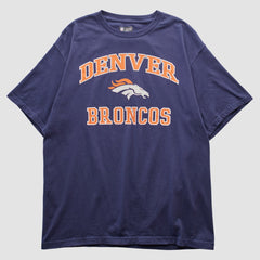 Fanatics Denver Broncos Team Edition Apparel 2000s T-shirt Navy Vintage