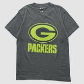Fanatics Green Bay Packers NFL 2010s T-shirt Dark Heather Gray Vintage