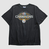 Fanatics Pittsburgh Steelers Reebok 2006 T-shirt Black Vintage