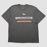 Fanatics Denver Broncos 2010s T-shirt Dark Heather Gray Vintage