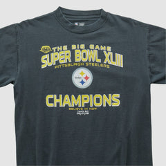 Fanatics Pittsburgh Steelers NFL 2009 T-shirt Charcoal Vintage