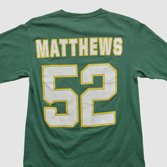 Fanatics Green Bay Packers NFL 2010s Long Sleeve T-shirt Green Vintage