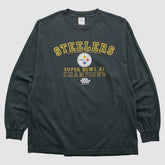 Fanatics Pittsburgh Steelers Alstyle 2006 Long Sleeve T-shirt Black Vintage