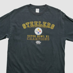 Fanatics Pittsburgh Steelers Alstyle 2006 Long Sleeve T-shirt Black Vintage