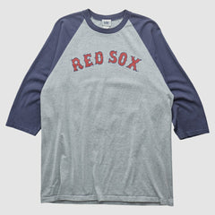 Boston Red Sox Lee Apparel 2000s T-shirt - Heather Gray - XVintage - Fanatics Discount