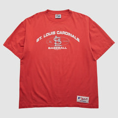 St. Louis Cardinals Majestic 2000 T-shirt - Red - Vintage - Fanatics on Sale