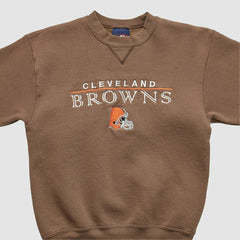 Fanatics Cleveland Browns Pro Player 2000s Pullover Sweatshirt Brown Vintage