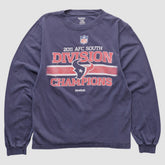 Fanatics Houston Texans Reebok 2011 Long Sleeve T-shirt Navy Vintage