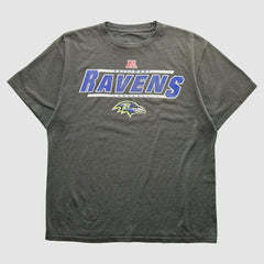 Fanatics Baltimore Ravens NFL 2000s T-shirt Dark Heather Gray Vintage