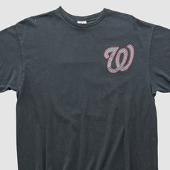 Washington Nationals Majestic 2010s T-shirt - Charcoal - Vintage - Fanatics Online