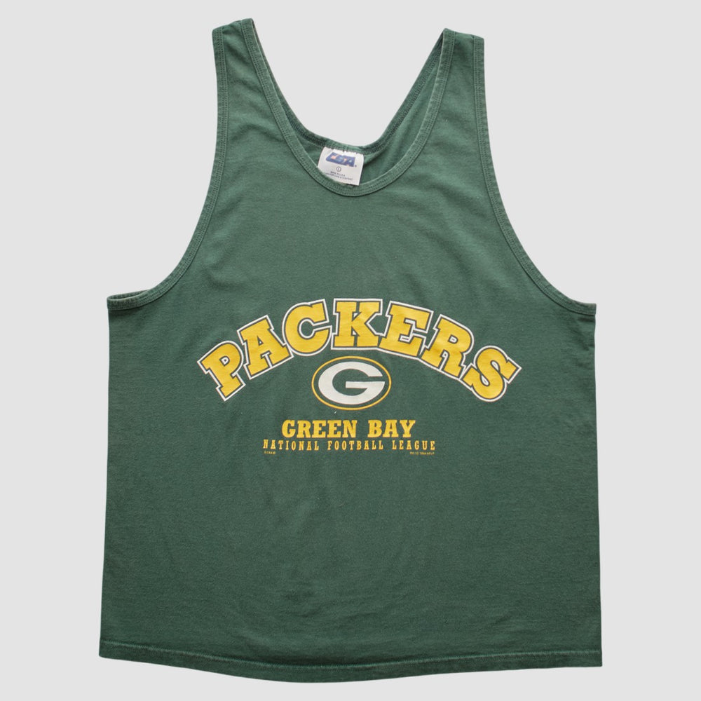 Fanatics Green Bay Packers CSA 90s Tank Green Vintage