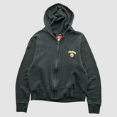 Fanatics Pittsburgh Steelers NFL 2000s Hooded Full Zip Sweatshirt Black Vintage