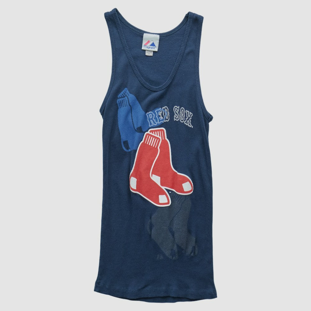 Boston Red Sox Majestic 2010s Tank - Navy - XVintage - Fanatics Lifestyle