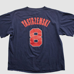 Boston Red Sox Majestic 2000s T-shirt - Navy - Vintage - Fanatics Discount