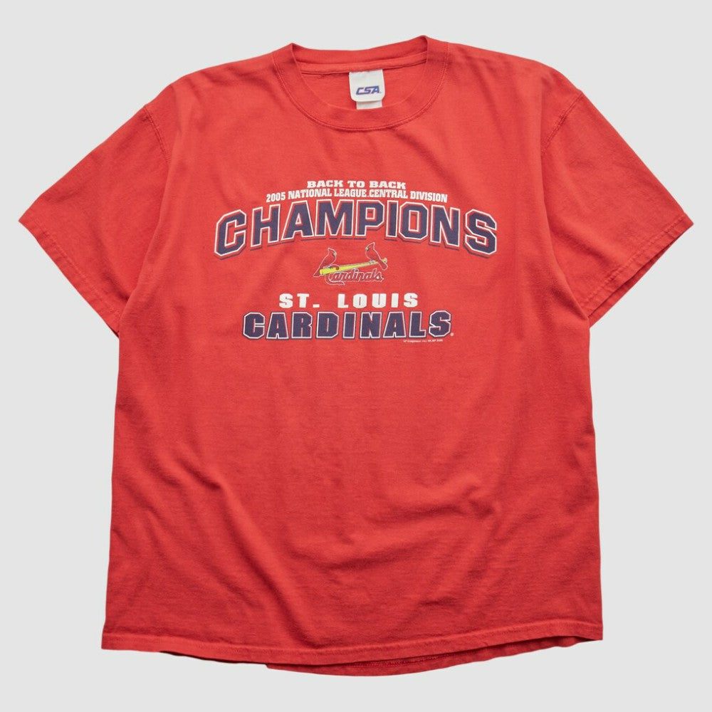 St. Louis Cardinals CSA 2005 T-shirt - Red - Vintage - Fanatics Discount