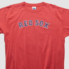 Boston Red Sox Majestic 2000s T-shirt - Red - Vintage - Fanatics Sale