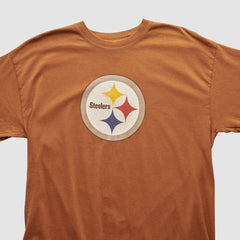 Fanatics Pittsburgh Steelers Gildan 2000s Long Sleeve T-shirt Brown Vintage