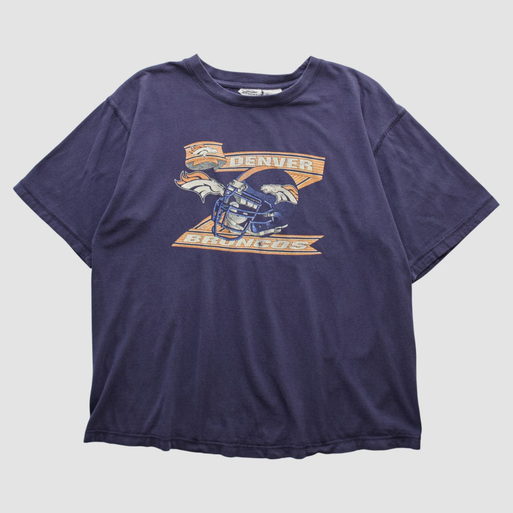 Fanatics Denver Broncos Pro Edge 2000s T-shirt Navy Vintage