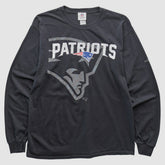 Fanatics New England Patriots NFL 2010s Long Sleeve T-shirt Black Vintage