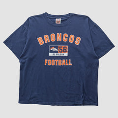 Fanatics Denver Broncos NFL 2000s T-shirt Navy Vintage