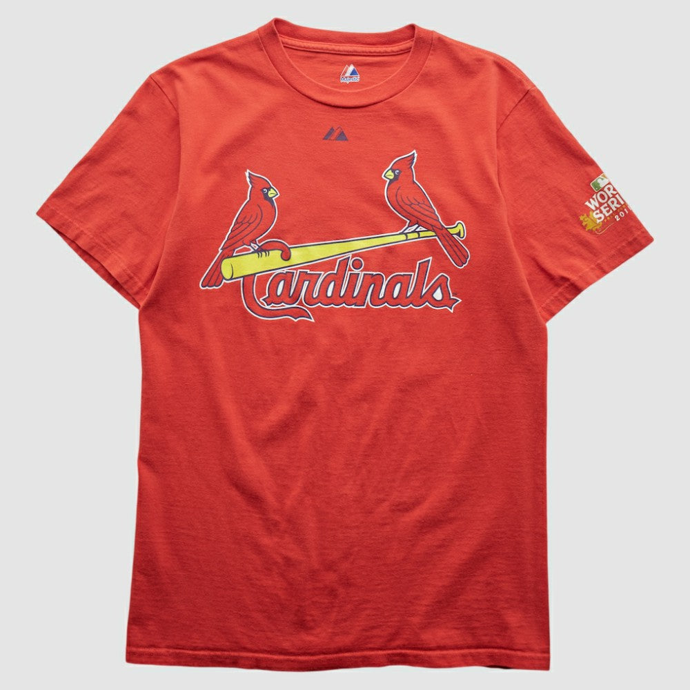 St. Louis Cardinals Majestic 2011 T-shirt - Red - Vintage - Fanatics Sale