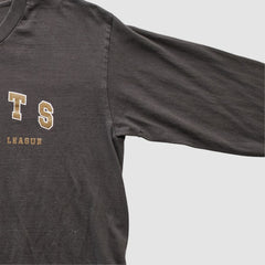 Fanatics New Orleans Saints NFL 2000s Long Sleeve T-shirt Charcoal Vintage