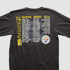 Fanatics Pittsburgh Steelers NFL 2011 Long Sleeve T-shirt Black Vintage