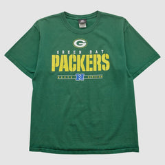 Fanatics Green Bay Packers NFL 2010s T-shirt Green Vintage
