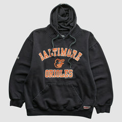 Baltimore Orioles Stitches 2015 Hooded Pullover Sweatshirt - Black - XVintage - Fanatics Discount