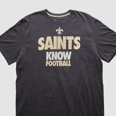 Fanatics New Orleans Saints 2010s T-shirt Black Vintage