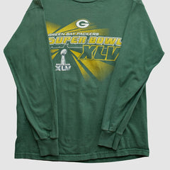 Fanatics Green Bay Packers NFL 2011 Long Sleeve T-shirt Green Vintage