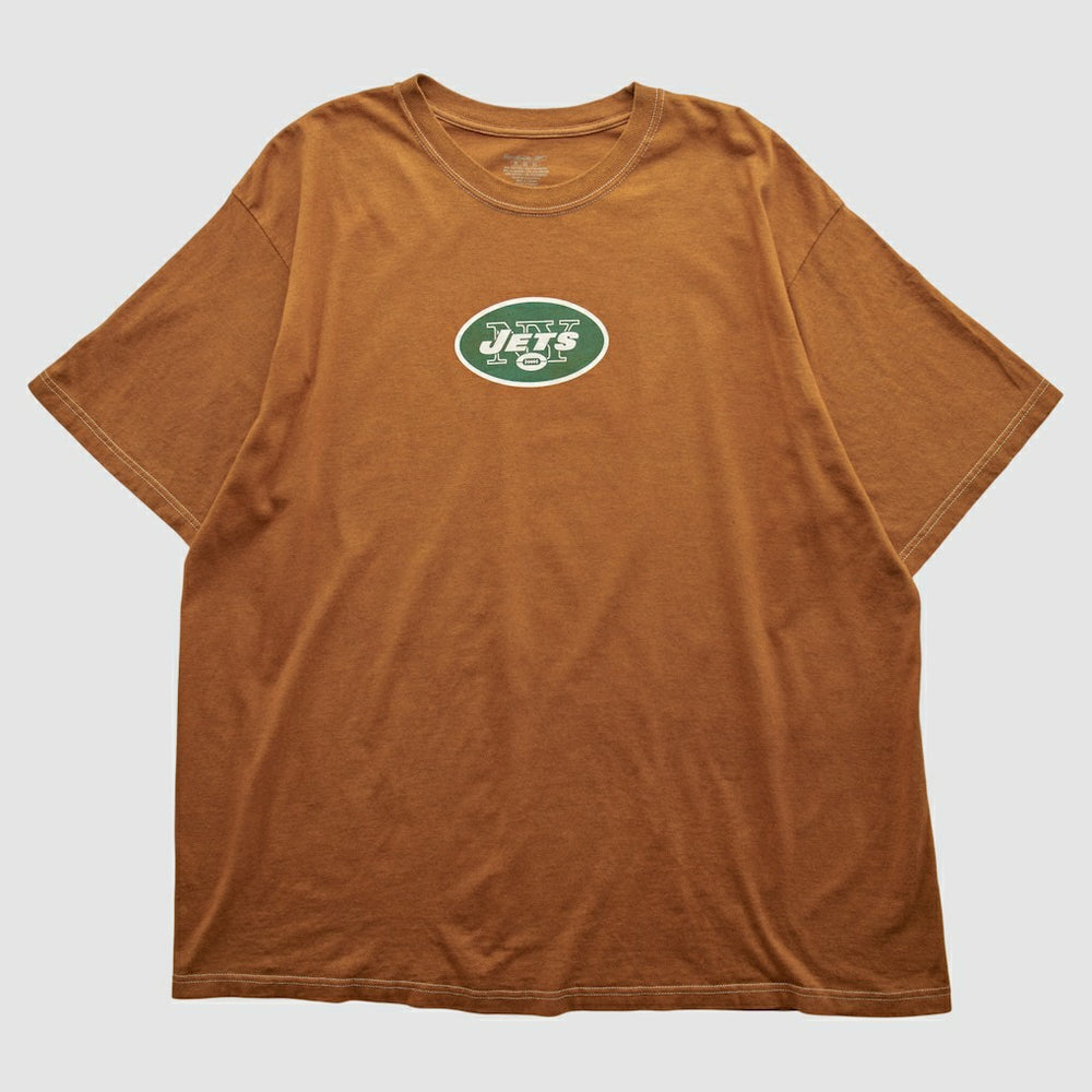 Fanatics New York Jets Reebok 2000s T-shirt Orange Vintage